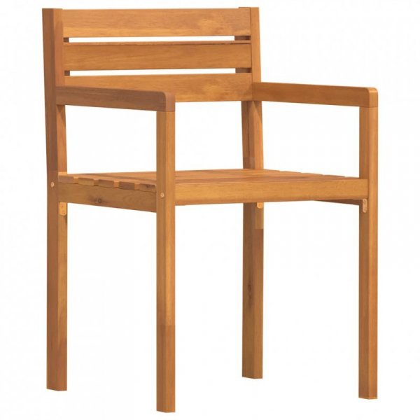 Krzesła ogrodowe 4 szt. 50x53x80 cm Drewno lite Akacja