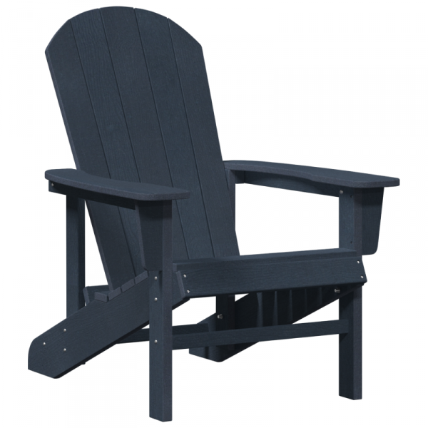 Fotel Adirondack  Granatowy 74x82x91 cm HDPE