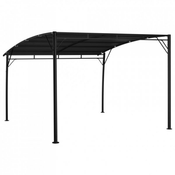 Zadaszenie ogrodowe, 3 x 3 x 2,55 m, antracytowe