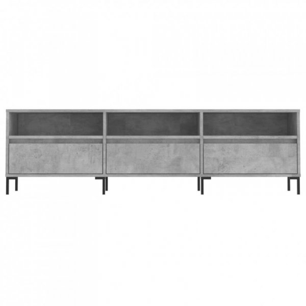Szafka pod TV, szarość betonu, 150x30x44,5 cm