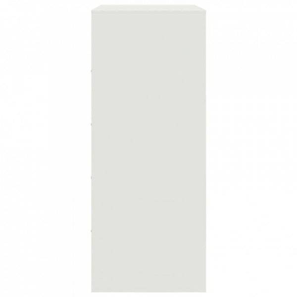 Szafka, biała, 67x39x95 cm, stal