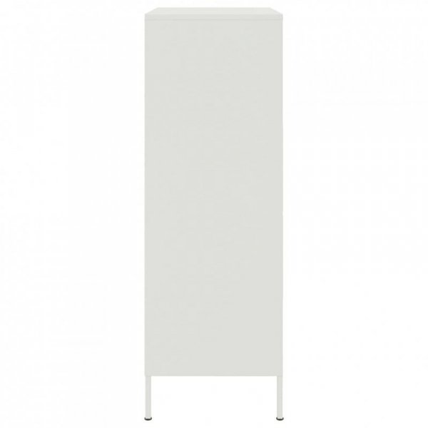 Szafka, biała, 68x39x113 cm, stal