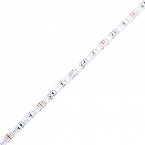 Stolik nocny z LED Infinity, czarny, 40x40x51 cm