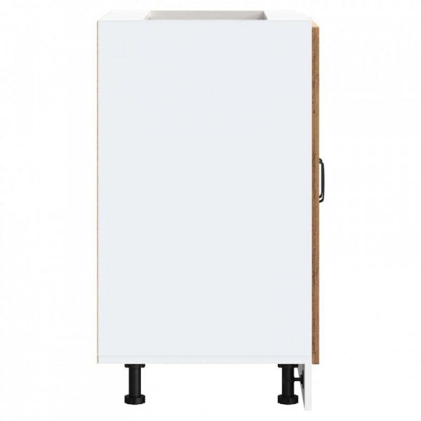 Szafka pod zlewozmywak, Kalmar, stare drewno, 60x46x81,5 cm