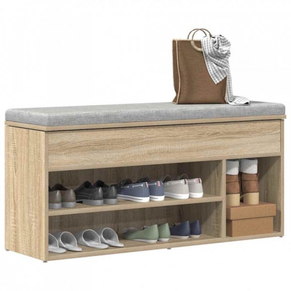Dolna szafka Betonowa Szara 40x46x81,5 cm Drewno klejone