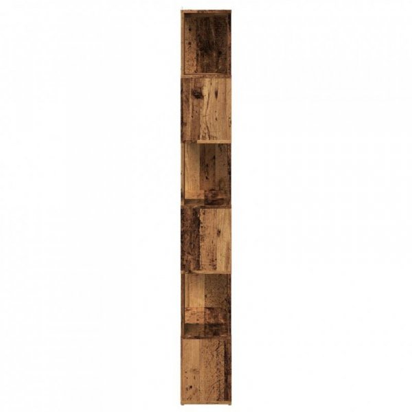 Regał na książki/przegroda, stare drewno, 60x24x186 cm