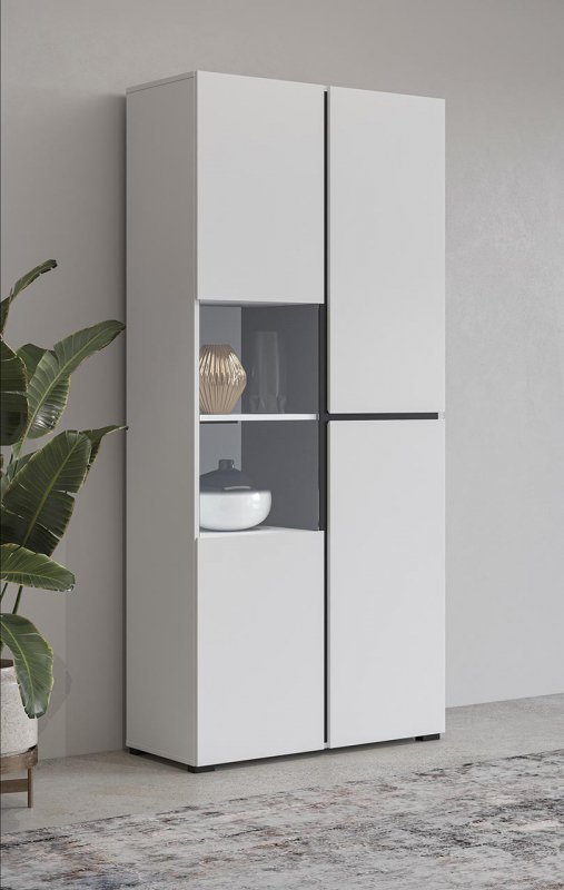 Witryna CROSI 12 biały / czarny