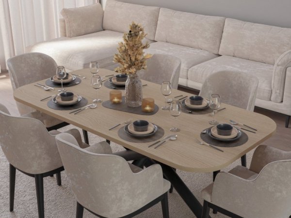 Stół WELTER MAX dąb lindberg