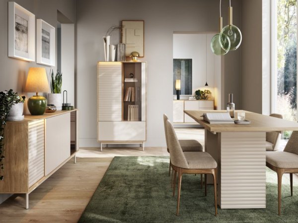 Stół rozkładany ZETA 06 dąb olejowany / kaszmir