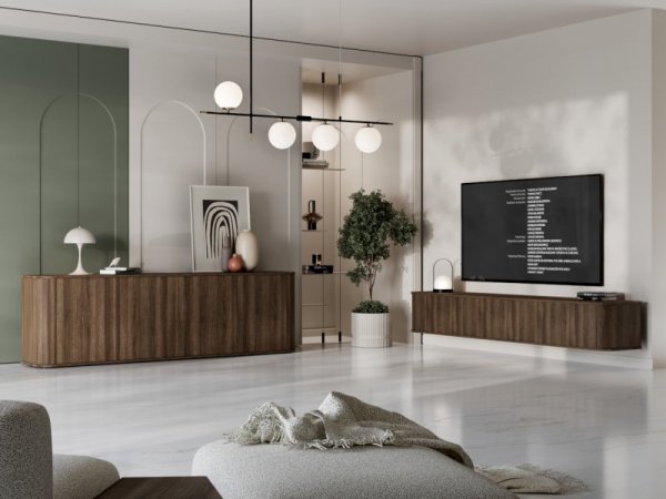 Meble do salonu AZELIO 3 dąb barock