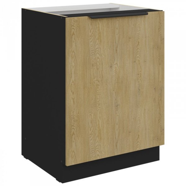 Kuchnia CAMERON 2 czarny / dąb artisan