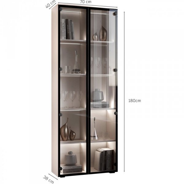 Witryna stojąca FIGO 04 kaszmir