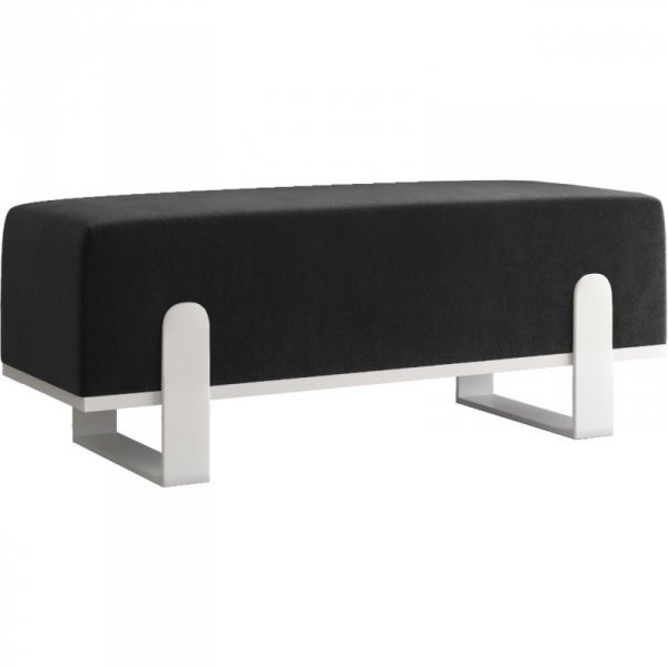 Ławka tapicerowana SULA 80cm biały / kronos 07