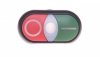 Napęd przycisku podwójny zielony/czerwony /O-I/ z podświetleniem z samopowrotem M22S-DDL-GR-X1/X0 216701 eaton 4015082167011