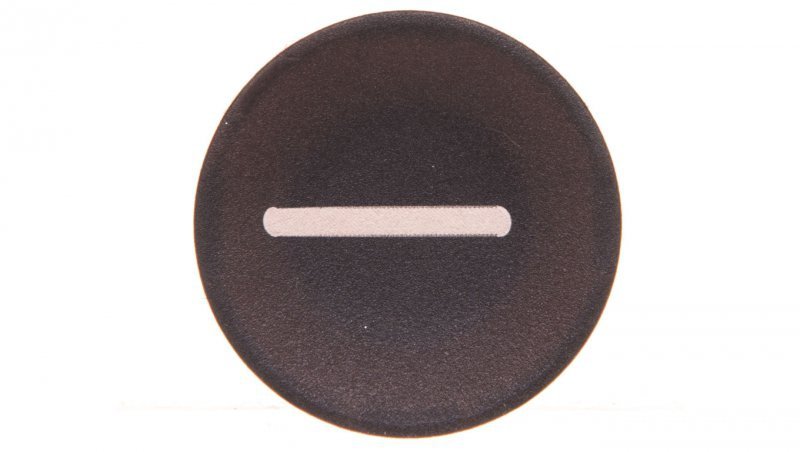 Wkładka przycisku 22mm płaska czarna z symbolem START I M22-XD-S-X1 218166 eaton 4015082181666