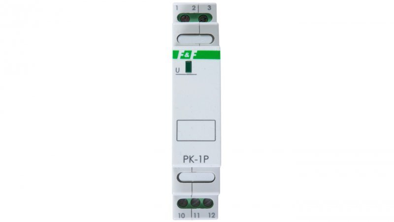 Przekaźnik elektromagnetyczny 1P 16A 12V AC/DC PK-1P-12V f&amp;f 5908312595625