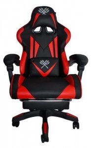 ND12_13837 Fotel gamingowy - czarno - czerwony MALATEC 5900779934191