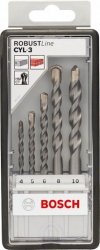 ZESTAW WIERTEŁ CYL-3 FI 4,5,6,6,8,10,12 7SZT. (1 OP)