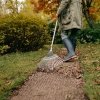 GRABIE METALOWE DO LIŚCI ERGONOMIC PROSTY TRZONEK (1 SZT)