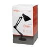 LAMPA BIURKOWA DIAN 60W E27 STAL, BIAŁA (1 SZT)