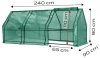 SZKLARNIA 240*90*90 CM, FOLIA PE 135G, METALOWA KONSTR (1 SZT)