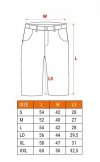 KRÓTKIE SPODENKI BASIC, ROZMIAR M/50 (1 SZT)