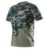 T-SHIRT ROBOCZY Z NADRUKIEM CAMO, ROZM.M (1 SZT)