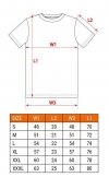 T-SHIRT Z NADRUKIEM MOTOR ROZMIAR M (1 SZT)