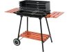 GRILL WĘGLOWY Z PÓŁKAMI, RUSZT 53X33CM (1 SZT)