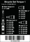 ZESTAW NARZĘDZI BICYCLE SET TORQUE 1, 2,5-25 NM, 16 CZĘŚĆ (1 KPL)