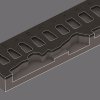 WKŁADKA PIANKOWA ZYKLOP 1/4'' 8000 A, SET 1, 37CZ. (1 KPL)