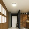 Plafon V-TAC 18W LED SAMSUNG CHIP Kwadrat 30x30cm Natynkowy Pilot Czujnik Ruchu IP44 Czarny VT-8618S 4000K 1830lm 5 Lat Gwarancj