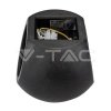 Kinkiet V-TAC BETON G9 LED Okrągly Ciemny Szary IP20 VT-891 2 Lata Gwarancji