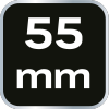 Nasadka sześciokątna 3/4, 55 mm