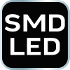 Lampa ogrodowa solarna SMD słupek, 4 szt.
