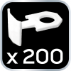 System poziomowania płytek 100 + 200, 1mm