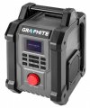 Radio budowlane akumulatorowo-sieciowe Graphite Energy+ 18V, bez akumulatora