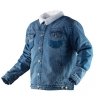 Kurtka jeansowa ocieplana DENIM, rozmiar XXL