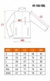 Bluza polarowa, granatowa, rozmiar XXXL