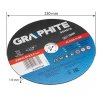Tarcze tnące do metalu 230 x 1.9 x 22.2 mm, 41 A46-S-BF, 5 sztuk folia