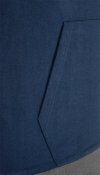 Bluza rozpinana z kapturem COMFORT, granatowa, rozmiar XXXL