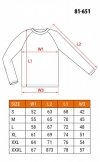 Bluza COMFORT, szaro-czarna, rozmiar M