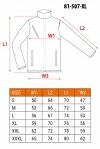 Polar roboczy PREMIUM, czarny, wzmocnienia z Cordury, rozmiar XL