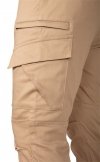 Spodnie robocze OUTDOOR, typu jogger, beżowe, rozmiar XXL