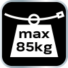 Opaski zaciskowe EXTREME 9.0 × 650 mm, białe, 50 szt.