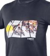 T-shirt z nadrukiem, motor, rozmiar XXXL