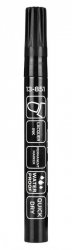 Marker budowlany gruby, 4 kolory, permanentny, wodoodporny, lakierowy, aluminiowy, 4 szt