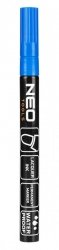 Marker budowlany, 4 kolory, permanentny, wodoodporny, lakierowy, aluminiowy, 4 szt