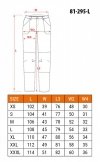 Spodnie robocze Mix&Match, 4 way stretch, granatowo-zielone, rozmiar L