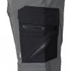 Spodnie robocze Mix&Match, 4 way stretch, z kaburami, Cordura, szaro-czarne, rozmiar S